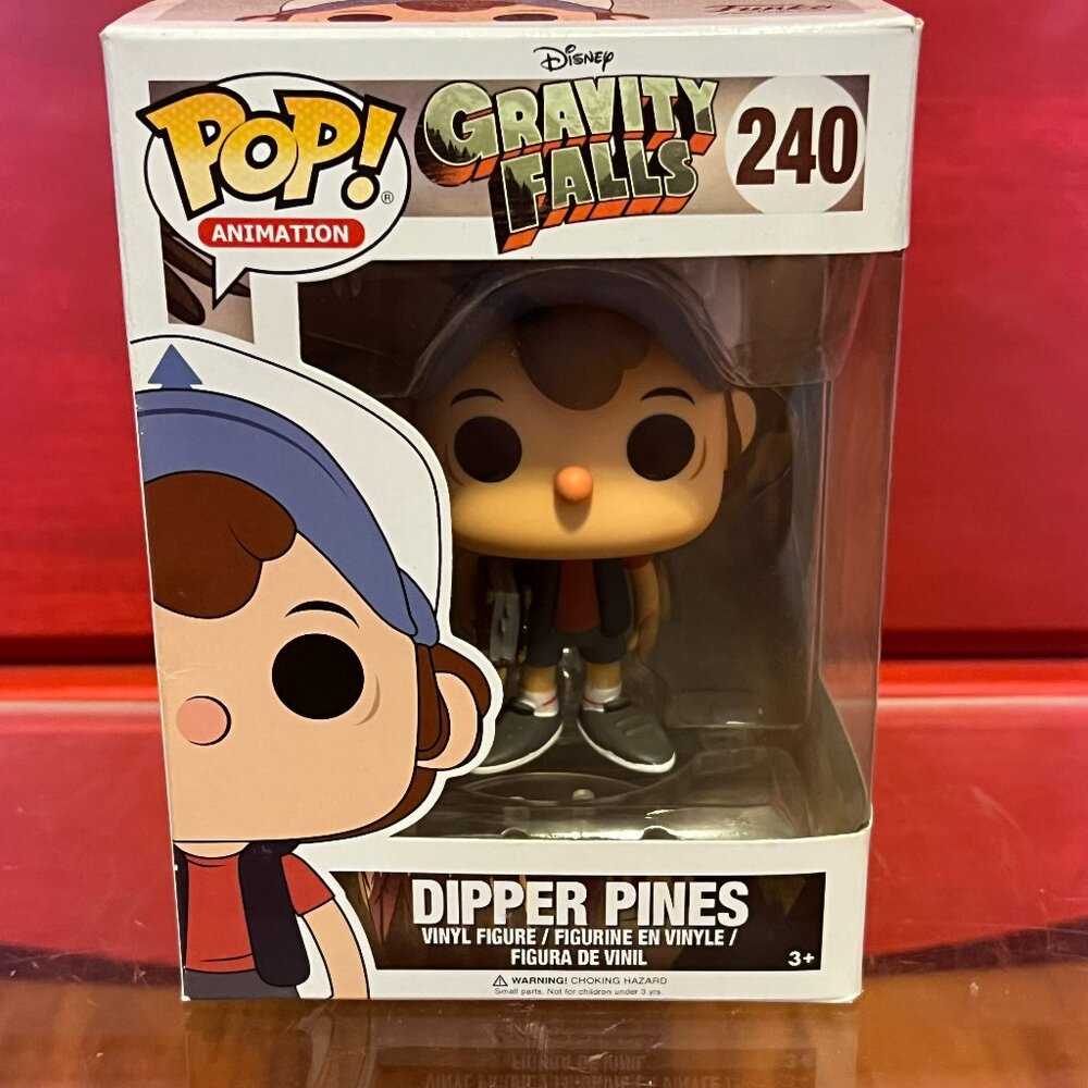 NIB Funko Dipper Pines Gravity Falls 240 Disney Collectible